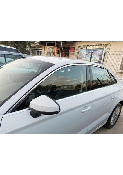 Audi A3 Sedan Krom Cam Çerçevesi 12 Parça