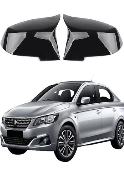 Peugeot 301 Araca Özel Batman Yarasa Ayna Kapağı Pianoblack