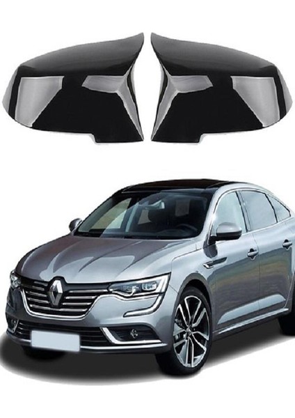 Renault Talisman Araca Özel Batman Yarasa Ayna Kapağı Pianoblack