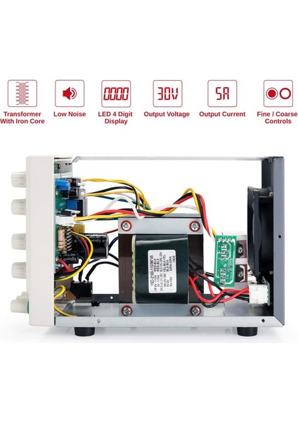 UTP3315TFL-II 30V 5A Ayarlanabilir Dc Güç Kaynağı