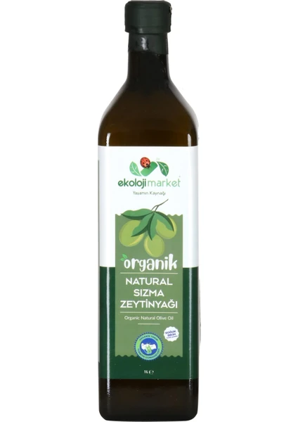 Ekoloji Market Soğuk Sıkım Zeytinyağı 1 lt