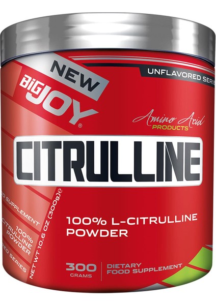 Bigjoy Citrulline Powder 300 Gr Saf Aromasız Amino Asit