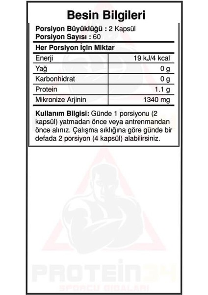 Bigjoy Argimax 120 Kapsül Arginin fiyatları