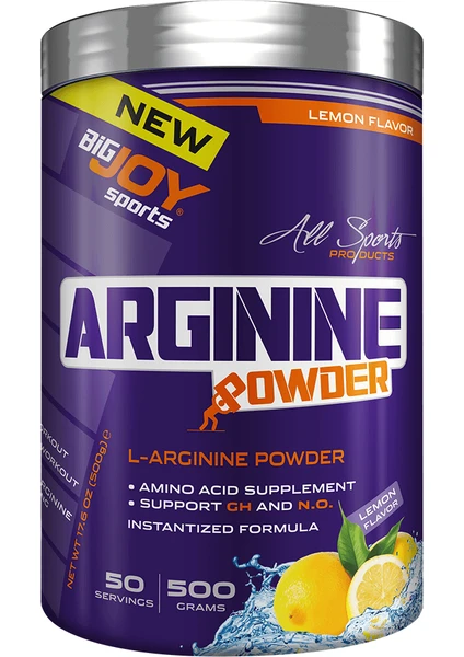 Bigjoy Sports Bigjoy Arginine Powder 500 Gr Limon Aromalı