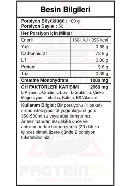 Bigjoy Mass Gh Factors Çilek Aromalı 50 Saşe Karbonhidrat Tozu fiyatları