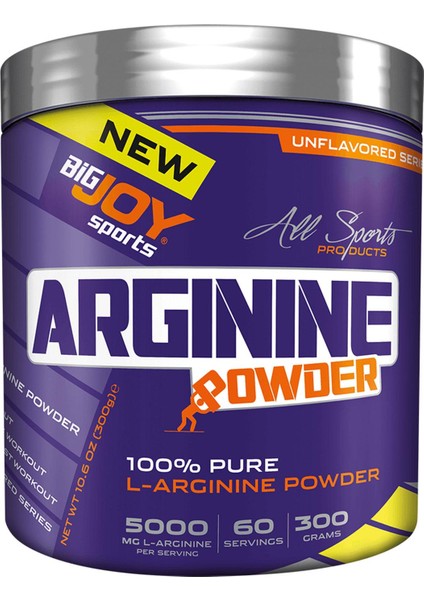 Bigjoy Aromasız Arginine Powder 300 Gr