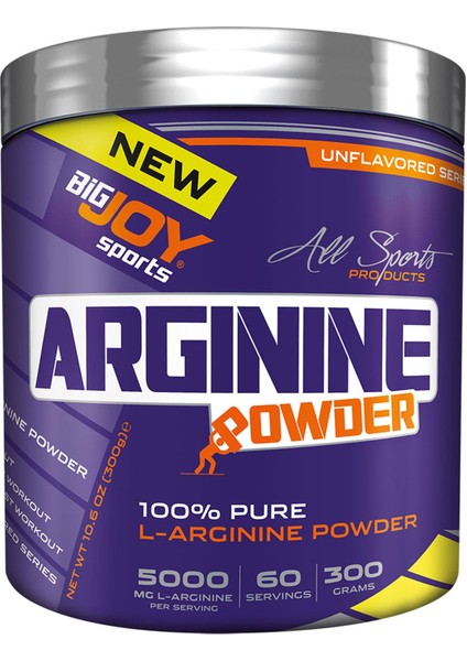 Bigjoy L-Arginine Powder 300 Gr Aromasız