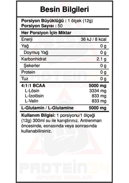 Bigjoy Bıg2 Bcaa+Glutamıne 600 Gr Karpuz Aromalı