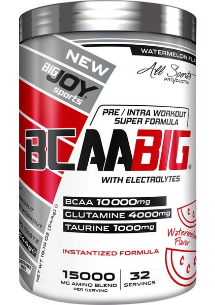 Bigjoy Bcaabig 589 Gr Karpuzlu Powder Bcaa