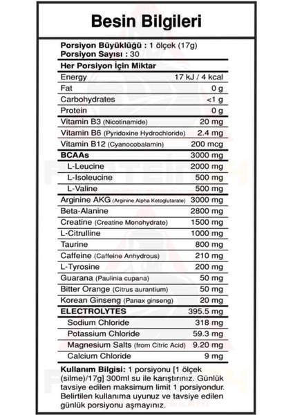 Bigjoy Predator Wıldberry 510gr Pre Workout fiyatları