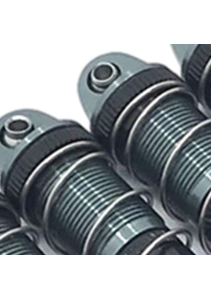 4x Rc Araç Metal Şok Emici Damper ZP1003 Araç Dıy Aksesuarları Titanyum (Yurt Dışından)