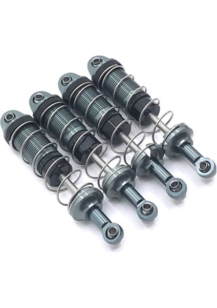 4x Rc Araç Metal Şok Emici Damper ZP1003 Araç Dıy Aksesuarları Titanyum (Yurt Dışından)