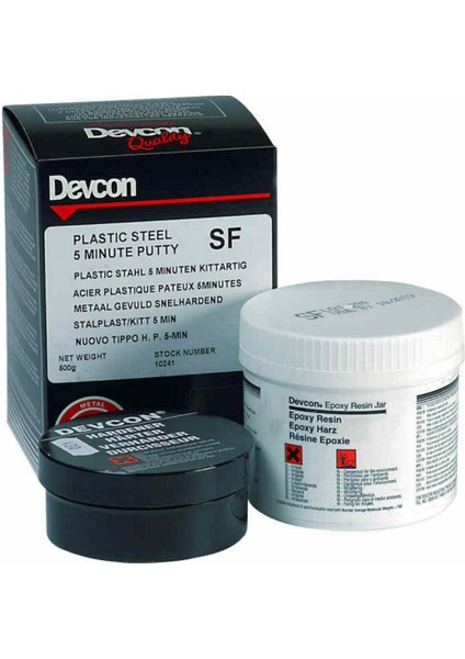 Sf Plastic Steel 5 Dakika Epoksi Macun 500gr