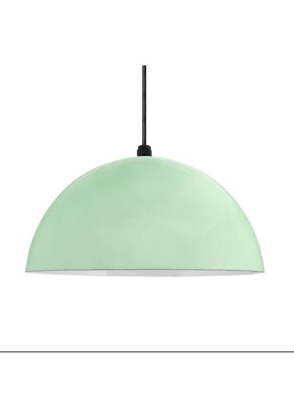 Su Yeşili Metal Sarkıt Avize 30 cm