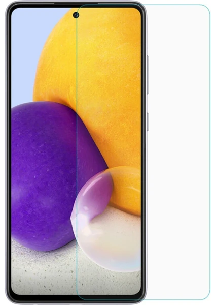 Samsung Galaxy M51 Ekran Koruyucu Kısa Temperli Sert Cam 9H Kırılmaz Cam Koruma Maxi