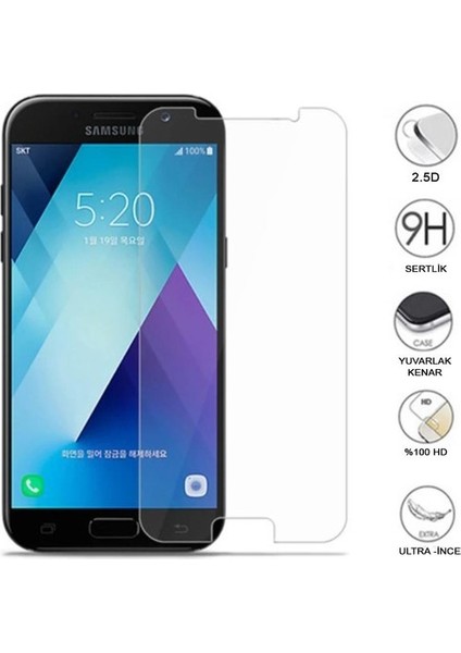 Samsung Galaxy M51 Ekran Koruyucu Kısa Temperli Sert Cam 9H Kırılmaz Cam Koruma Maxi