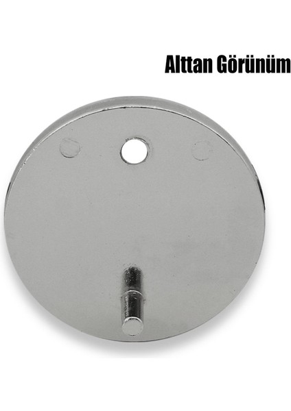 Yarımay Kapı Stoperi Tamponu Vidalı Metal Kapı Stopu Inox