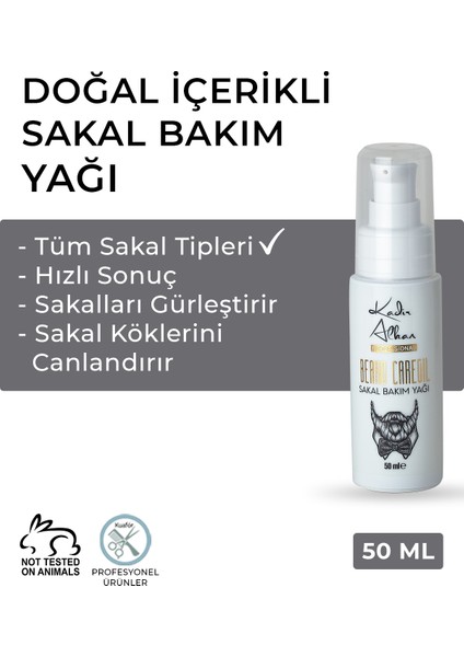 3'lü Sakal Bakım Yağı