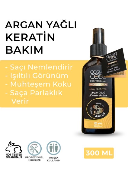 Argan Yağlı Keratin Bakım | 100ML