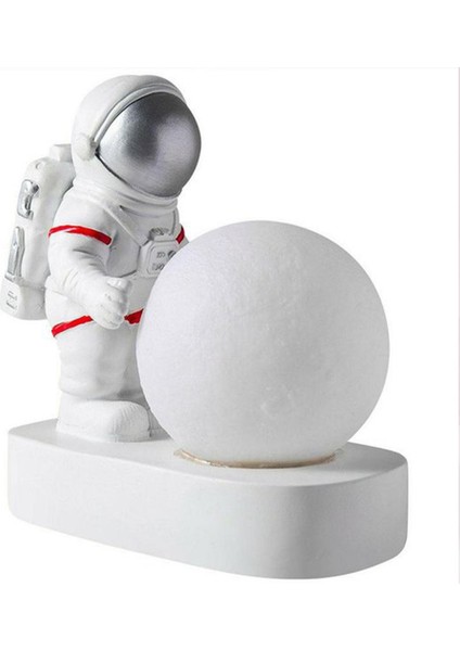 Dekoratif Astronot Ay Işığı Gece Lambası