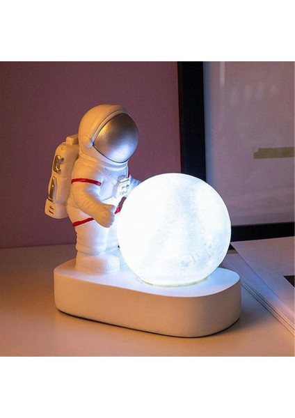 Dekoratif Astronot Ay Işığı Gece Lambası fırsatları