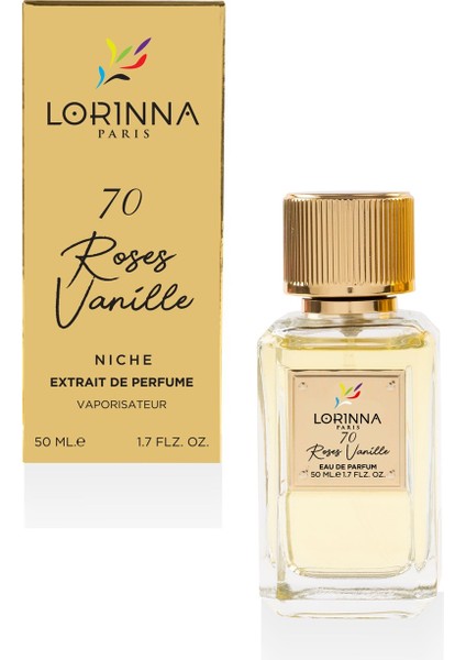 Lorınna Parıs Roses Vanılle 50 ml Edp Kadın Parfüm