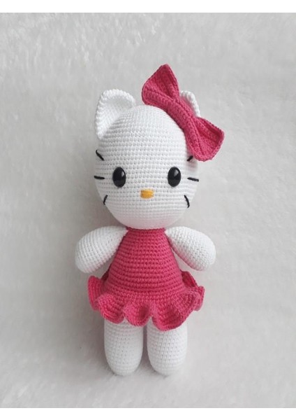 Oyuncak Park Hello Kitty Amigurumi Organik Oyuncak