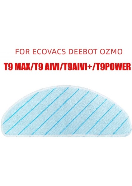 Ecovacs Deebot Ozmo T9 T9 Max T9 Aıvı T8 Elektrikli Süpürge Mikrofiber Paspas Bezi Için Yıkanabilir Paspas Pedleri (Yurt Dışından)