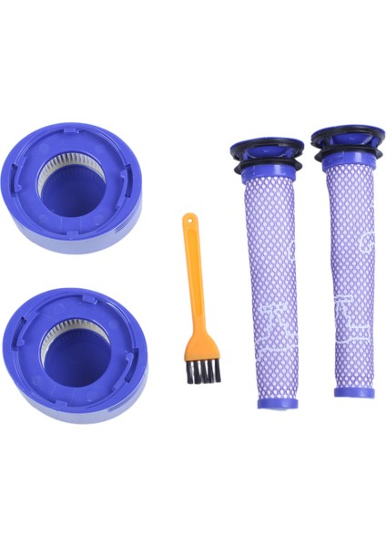 Dyson V8 Ön Filtre Için 2 Paket Değiştirme + Hepa Post Filtre, Uyumlu Dyson V7 V8 Ön Filtre Için Hayvan Mutlak Kablosuz Vakum # DY-96566101 Son Filtre DY-96747801 (Yurt Dışından)