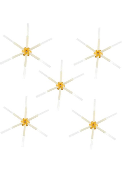 Irobot Roomba 600 Serisi Vakum Yedek Aksesuarları Için Yükseltilmiş Yan Fırça 5'li Paket (Yurt Dışından)