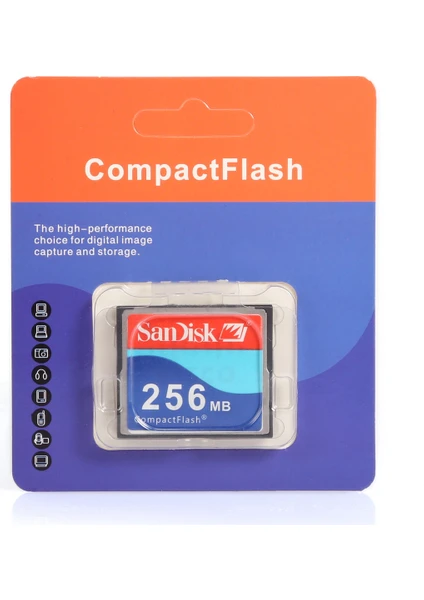 256 MB Compact Flash Hafıza Kartı Cnc Uyumlu Kompakt Kart