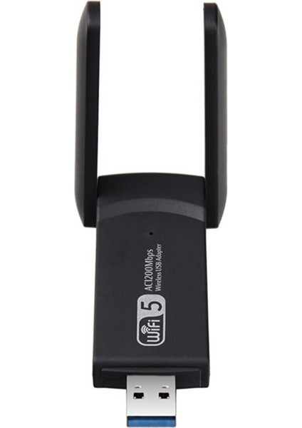 Dual Band USB 3.0 Adaptör Kablosuz Wifi Alıcı AC1200 Mbps