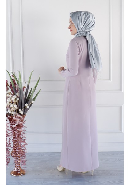 Demet Ipek Abiye 20YD-5461 Gül Kurusu