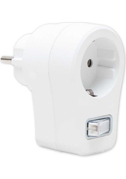 Tekli Akım Korumalı Priz (10A-2500W) - Anahtarlı
