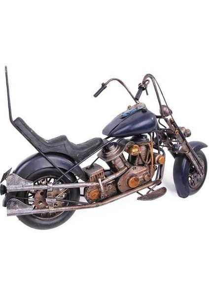 Metal Motosiklet Biblo Dekoratif Hediyelik