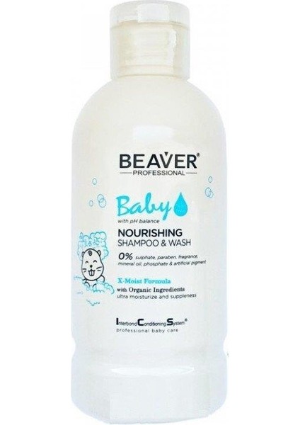 Baby Nourishing Shampoo& Wash 300 ml