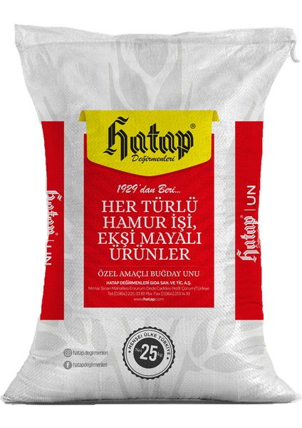 25 kg Ekmeklik Un