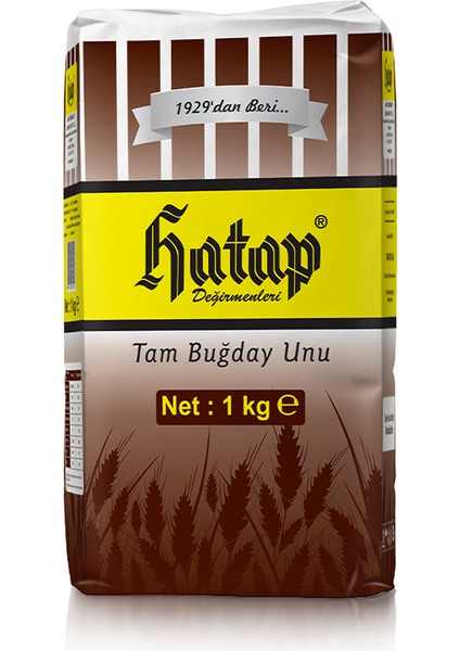 1 kg Tam Buğday Unu Fabrikasından