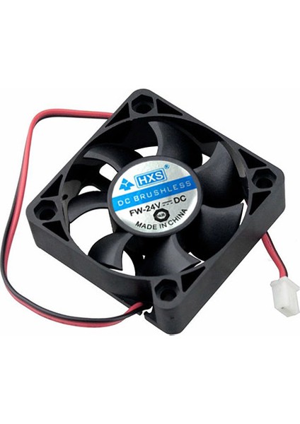 Dc 24V 5cm 2 Pinli Soğutucu Fan 5X5X1,5 cm Fan