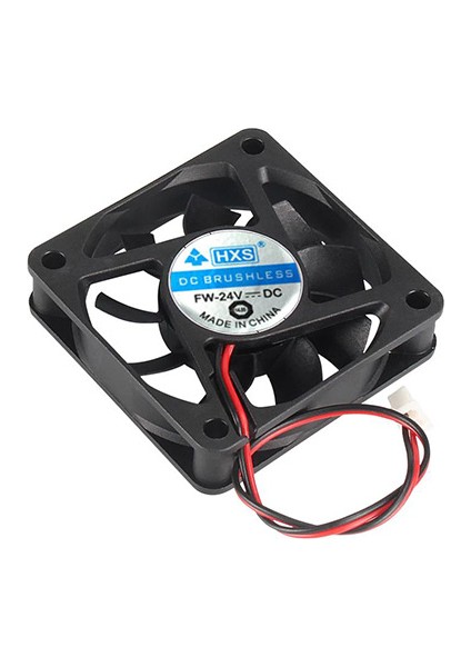 Dc 24V 5cm 2 Pinli Soğutucu Fan 5X5X1,5 cm Fan