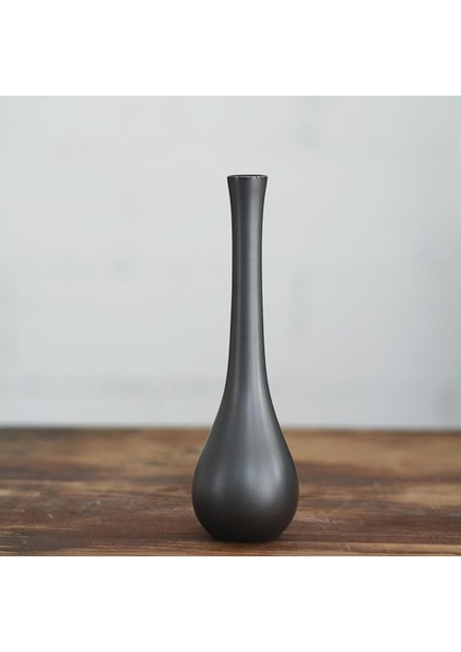 Seramik Çiçek Vazo Heykel 22X6 cm (Yurt Dışından) modelleri