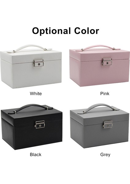 Mücevher Organizatör 3 Katmanlı Büyük Kapasiteli Mücevher (Yurt Dışından) fiyatları