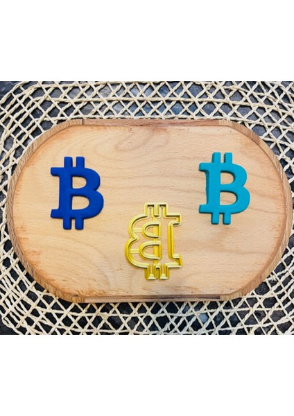 Bitcoin Kurabiye Kalıbı ve Hamur Kesici