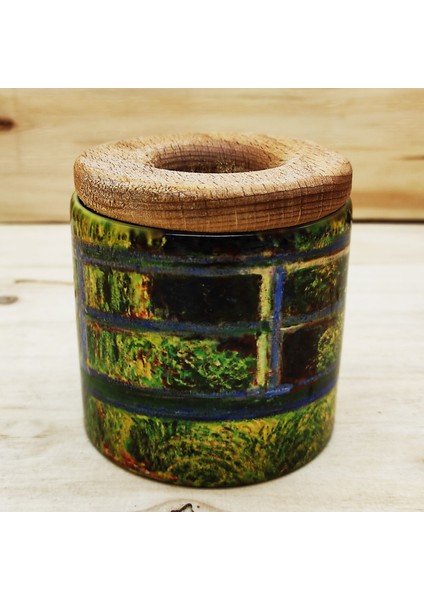 Claude Monet - Ahşap Kapaklı Kalemlik 1