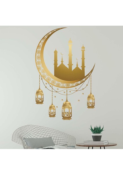Çıkarılabilir Ramazan Duvar Sticker Islam Müslüman Çıkartmaları (Yurt Dışından) modelleri
