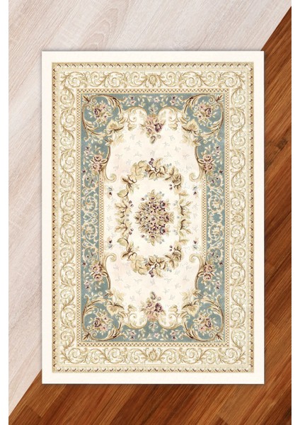 İpek Kadife Pudra Renkli Göbekli Desen Lastikli Halı Örtüsü fiyatları