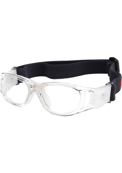 Futbol Basketbol Gözlük Anti Sis Giyilebilir Tenis Bisiklet Spor Goggles Beyaz (Yurt Dışından)