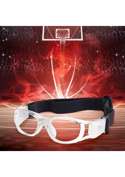 Futbol Basketbol Gözlük Anti Sis Giyilebilir Tenis Bisiklet Spor Goggles Beyaz (Yurt Dışından) modelleri