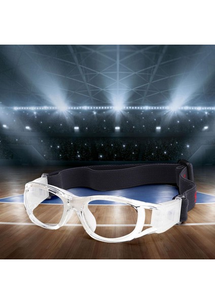 Futbol Basketbol Gözlük Anti Sis Giyilebilir Tenis Bisiklet Spor Goggles Beyaz (Yurt Dışından) fırsatları