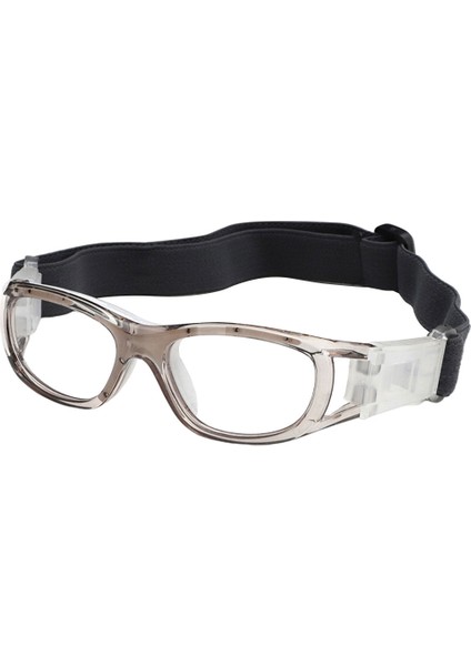 Futbol Basketbol Gözlükleri Anti-Çarpışma Hafif Futbol Sporları Goggles Gri (Yurt Dışından)